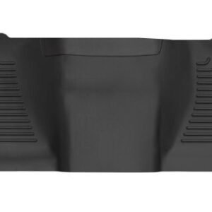 Husky Liners 2004-2006 Chevrolet Silverado 1500 Crew Cab Pickup X-act Contour Rear Floor Mat (Black)
