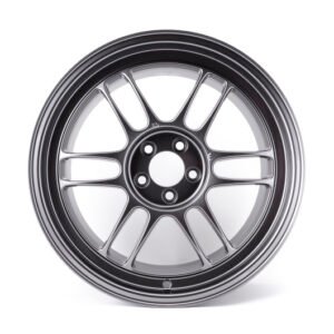 Enkei RPF1 17x9 5x100 35mm Offset 73mm Bore Dark Silver Wheel