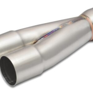 Vibrant 2-1 SS Merge Collectors (1-7/8in Inlet Slipover ID 2-1/4in Outlet OD) - Sold Individually