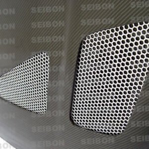 Seibon 93-98 Toyota Supra (JZA80L) TR Style Carbon Fiber Hood