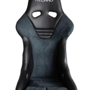 Recaro RS-G Motorsport Seat - Black Leather/Grey Alcantara (4/5/6 Point Belt)