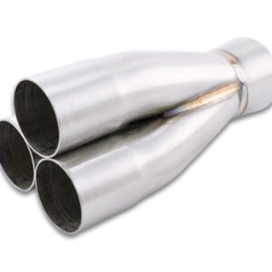 Vibrant 1.875in Inlet I.D 2.25in Merge O.D. 2.50in Outlet O.D. 3-1 Merge Collector