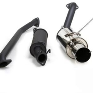 HKS 02-03 Acura RSX S Hi Power Exhaust w/ Silencer (SUS304 NO COATING)