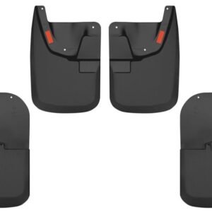 Husky Liners 11-16 Ford F-250 Super Duty/F-350 Super Duty Front and Rear Mud Guards - Black
