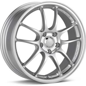 Enkei PF01 18x9 5x114.3 45mm Offset Silver Wheel