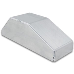 Vibrant I/C End Tank 3.25in Wide 9.25in Long 3in Tall Use w/ Horizontal I/C Core 12831 - 5052 Alum