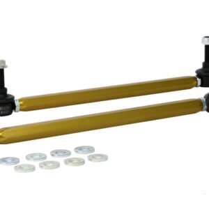 Whiteline 06/05+ Ford Focus LS / 05/09+ Mazda 3 BK Front Swaybar Link Kit H/Duty Adj Steel Ball