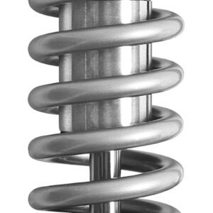 Fox 2005 Tacoma 2.5 Factory Series 4.94in. IFP Coilover Shock Set w/UCA - Black/Zinc