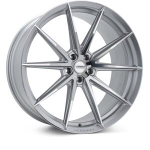 Vossen HFX-2 22x10.5 / 5x127 / ET35 / Deep Face / 71.5 - Silver Polished Wheel