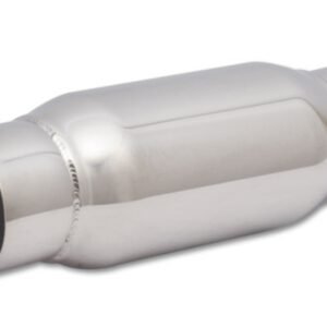 Vibrant SS Resonator (Standard Design) 3in inlet/outlet x 12in long