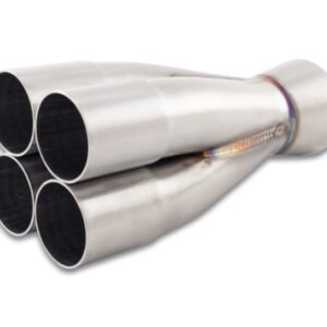 Vibrant 4-1 Merge Collector (1.625in Inlet I.D. Merge O.D. - 2.00in Outlet O.D. - 2.50in) Single