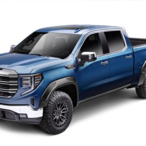 Husky Liners 19-24 GMC Sierra 1500 (69.9/79.4in. Bed) DRT Style Fender Flares (Smooth) 4pc - Blk