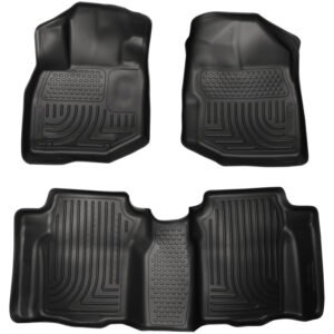 Husky Liners 09-12 Honda Fit WeatherBeater Combo Black Floor Liners