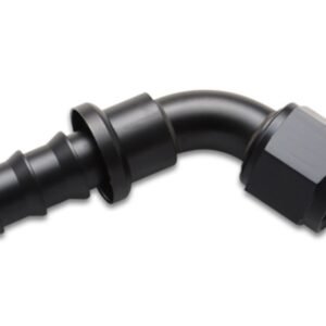 Vibrant Push-On 60 Degree Hose End Elbow FittingSize -12AN
