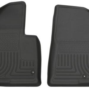 Husky Liners 13-15 Hyundai Sante Fe GLS/Limited WeatherBeater Front Row Black Floor Liners