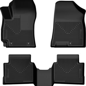 Husky Liners 24-25 Hyundai Kona Weatherbeater Front & 2nd Seat Floorliner (3pc Set) - Blk