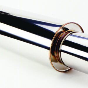 HKS Universal Muffler 2.5 Inlet / 3.7in Outlet (SUS304 NO COATING)