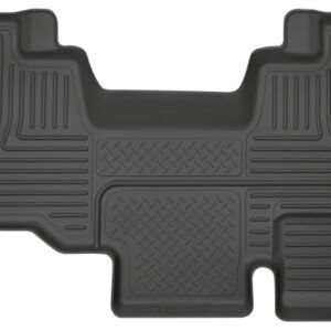 Husky Liners 09-14 Ford F150 Ext Cab WeatherBeater Black 2nd Seat Floor Liners
