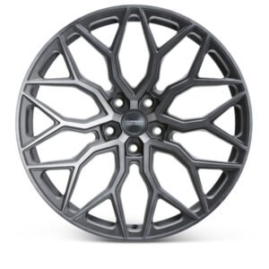 Vossen HF-2 20x10.5 / 5x120 / ET42 / Deep Face / 72.56 - Tinted Matte Gunmetal Wheel