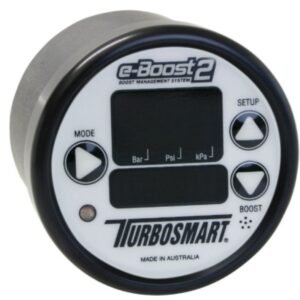 Turbosmart EB2 66mm Black Bezel Black Gauge Face Replacement Head Unit (Universal Part Number)