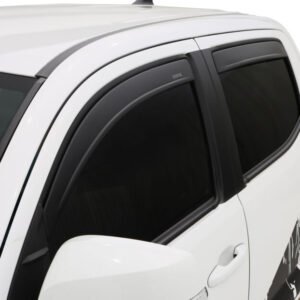 Husky Liners 05-15 Toyota Tacoma CC/DC Ventvisor Low Profile 4pc - Matte Black