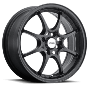 Konig Helium 15x6.5 4x100 ET40 Flat Black
