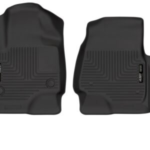 Husky Liners 18-22 Ford Expedition WeatherBeater Black Front Floor Liners