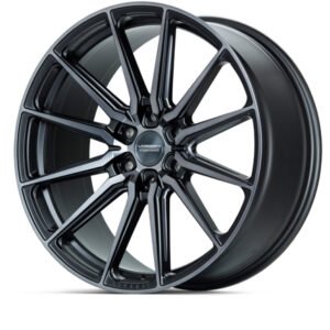 Vossen HF6-1 22x9.5 / 6x139.7- ET20 / Deep Face / 106.1 - Tinted Matte Gunmetal Wheel