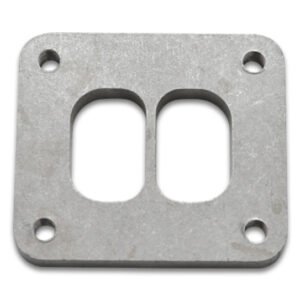 Vibrant Divided Turbo Inlet Flange for Borg Warner S-Series Divided T4 - 304 Stainless Steel