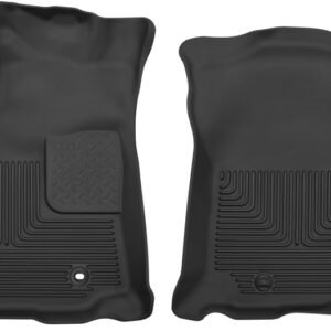 Husky Liners 2016 Toyota Tacoma Double Cab Pickup Black Front Floor Liners