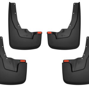 Husky Liners 19-22 RAM 1500 w/ OEM Fender Flares Custom-Molded Front & Rear Mud Guards