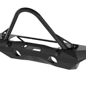 ICON 07-18 Jeep Wrangler JK Pro Series Mid Width Front Recessed Winch Bumper w/Stinger/Tabs