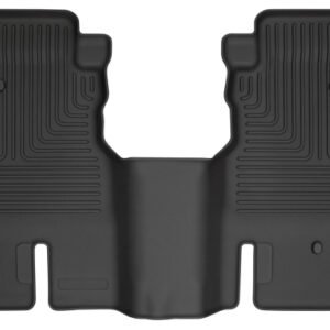Husky Liners 19-24 Jeep Wrangler JLU WeatherBeater Second Row Black Floor Liners