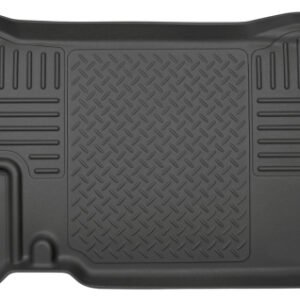Husky Liners 11-15 Ford F250/F350/F450 Super Duty Ext Cab WeatherBeater Black 2nd Seat Floor Liners