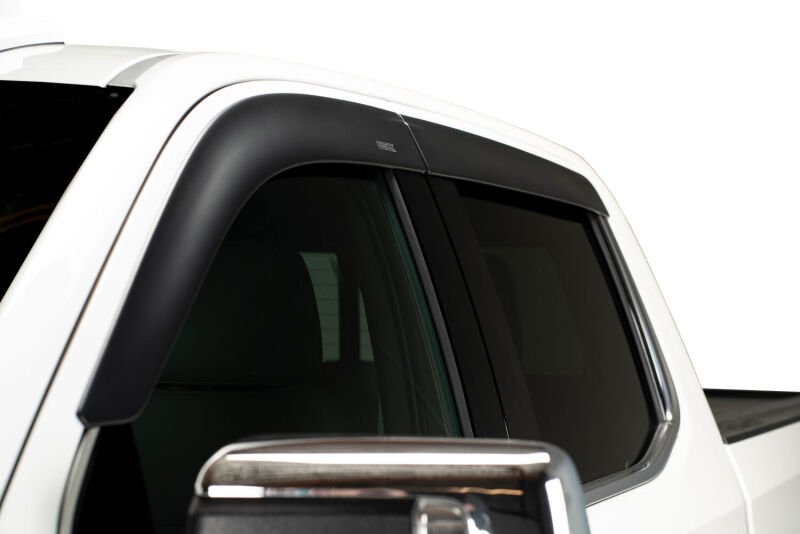 Husky Liners 19-25 Chev Silverado 1500 & 20-25 2500/3500HD CC Ventvisor Low Pro (4pc) - Matte Blk