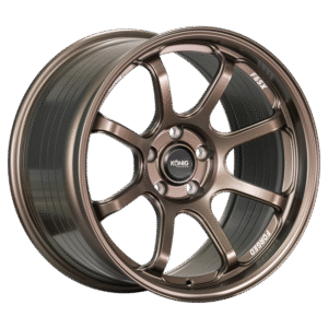 Konig Forged F6SX 18x9.5 5x114.3 ET35 Race Bronze Wheel (Knurled Bead)