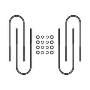 ICON 2011+ Ford F-250/F-350 Rear 15in U-Bolt Kit
