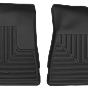 Husky Liners 08-15 Buick Enclave / 07-15 GMC Acadia X-Act Contour Black Front Seat Floor Liners