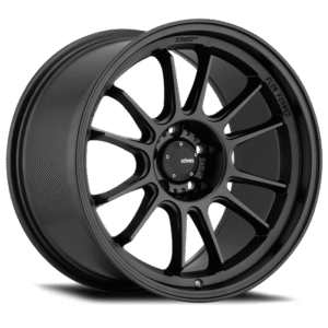 Konig Hypergram 19X9.5A 5X114.3 ET35 Matte Black Flow Formed