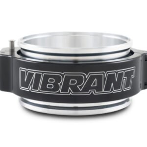 Vibrant 3.5in O.D. Aluminized HD 2.0 Clamp Assembly - Anodized Black