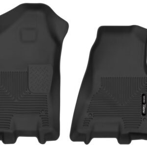 Husky Liners 2019 Ram 1500 Crew Cab WeatherBeater Black Front Row Floor Liners