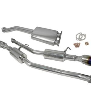 Injen 10-13 Hyundai Genesis Coupe 2.0L(t) 4cyl SS Exhaust w/ 76mm Y-Pipe Resonator/Molded SS Flanges