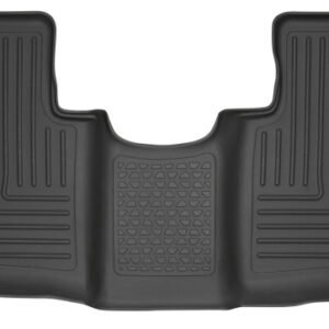 Husky Liners 13-15 Hyundai Sante Fe GLS/Limited WeatherBeater 2nd Seat Black Floor Liners