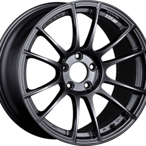 SSR GTX04 19x9.5 5x120 38mm Offset Dark Gunmetal Wheel