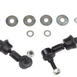 Whiteline 5/05+ Ford Focus / 04+ Mazda 3 BK Rear Swaybar Link Kit H/Duty Adj Steel Ball