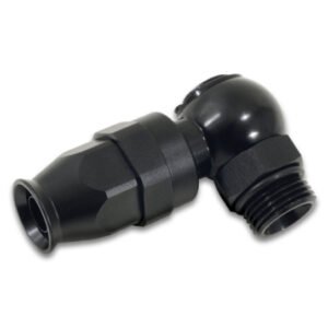 Vibrant Banjo Hose End for PTFE Lined Flex Hose Hose -6 AN Bolt -6 ORB