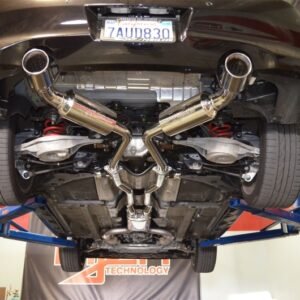 Injen 08-13 Infiniti G37 V6 3.7L RWD Coupe Only 76mm Stainless Steel Exhaust w/ Titanium Tips