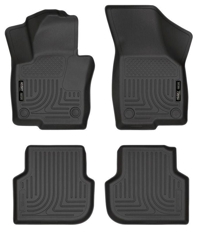 Husky Liners 2011 Volkswagen Jetta (Sedan) WeatherBeater Combo Black Floor Liners