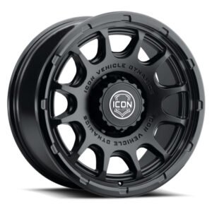 ICON Alloys Rancho 20x9 / 8x180 / 12mm / 5.5in BS DBL Black Wheel