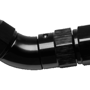 Vibrant -3AN 60 Degree High Flow Hose End Fitting for PTFE Lined Hose - Aluminum